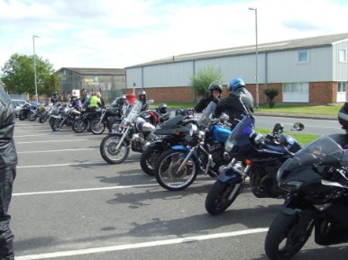 Outside V&Js Motorcycles, Bridgwater